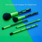 Gothlo™5PCS, Fluorescence Makeup Brush Set