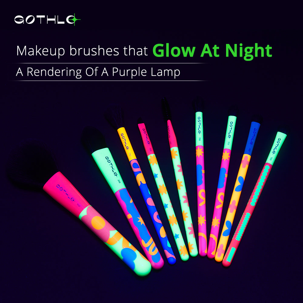 Gothlo™9PCS, Neon City Set Brushes
